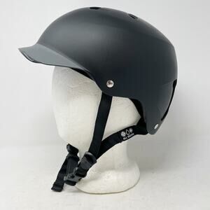 Bern Black Original Visor Ski Snowboard Helmet Adult M